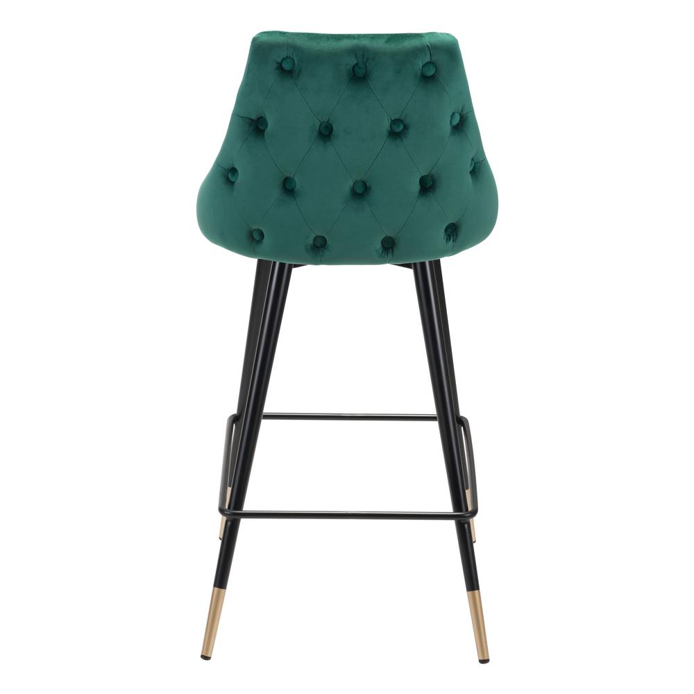 Piccolo Counter Chair, Green Velvet, Belen Kox. Picture 4