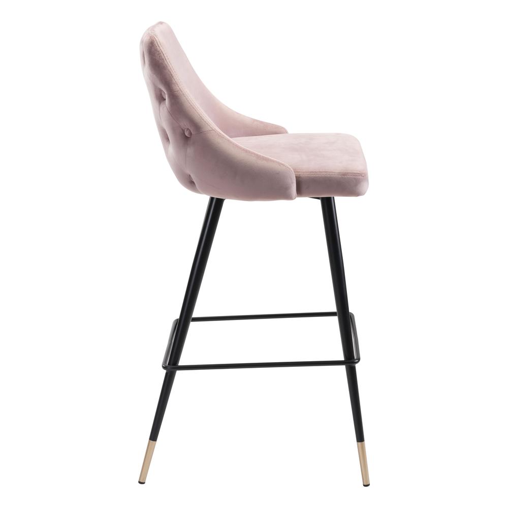 Piccolo Bar Chair, Pink Velvet, Belen Kox. Picture 2