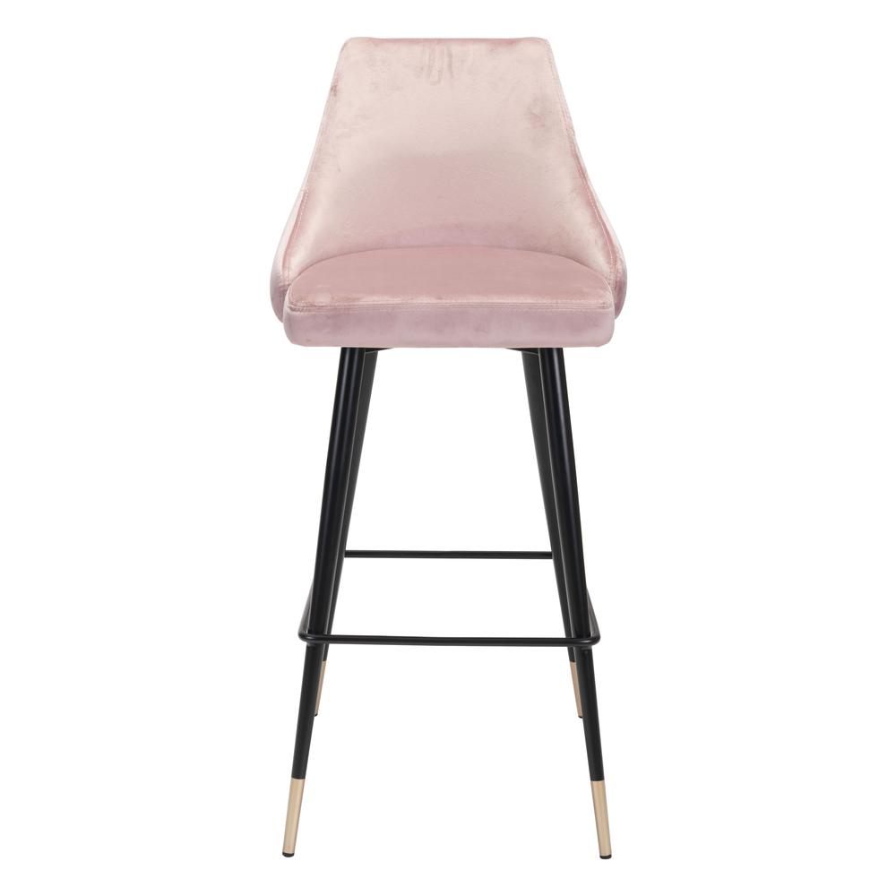 Piccolo Bar Chair, Pink Velvet, Belen Kox. Picture 3