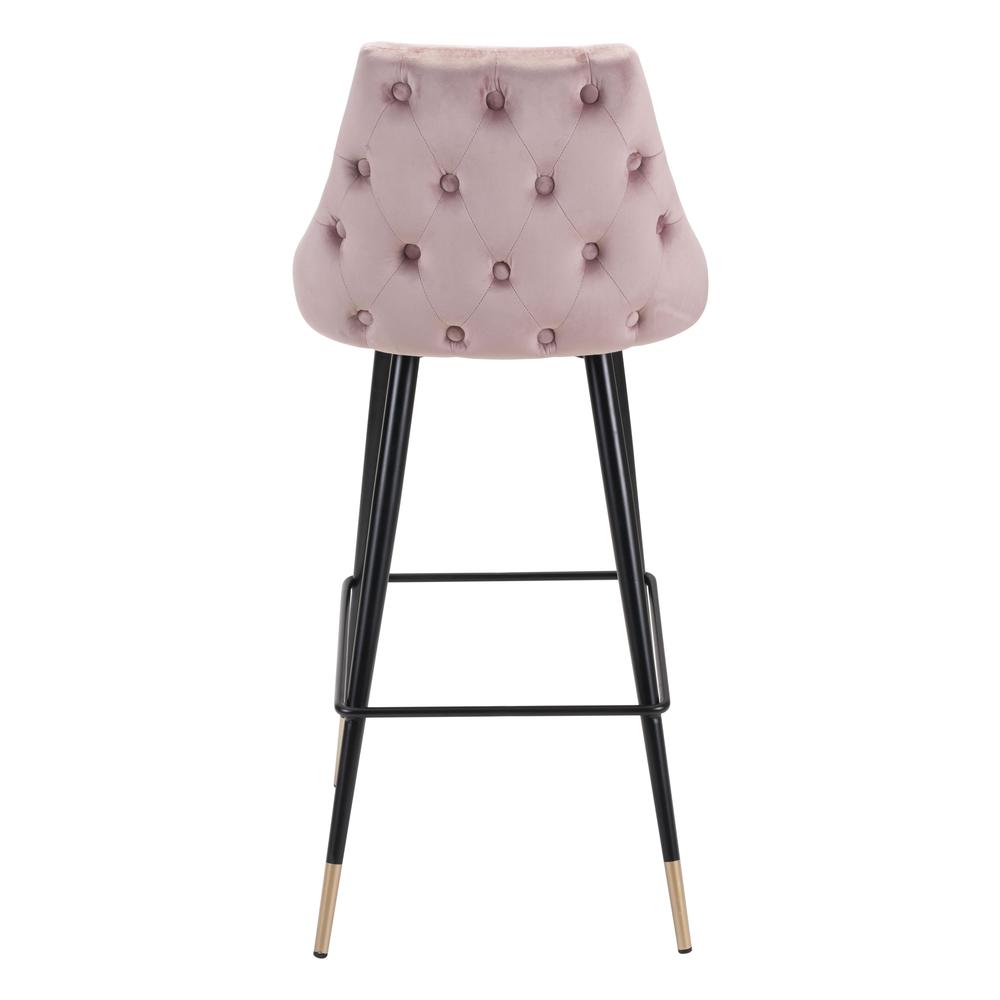 Piccolo Bar Chair, Pink Velvet, Belen Kox. Picture 4