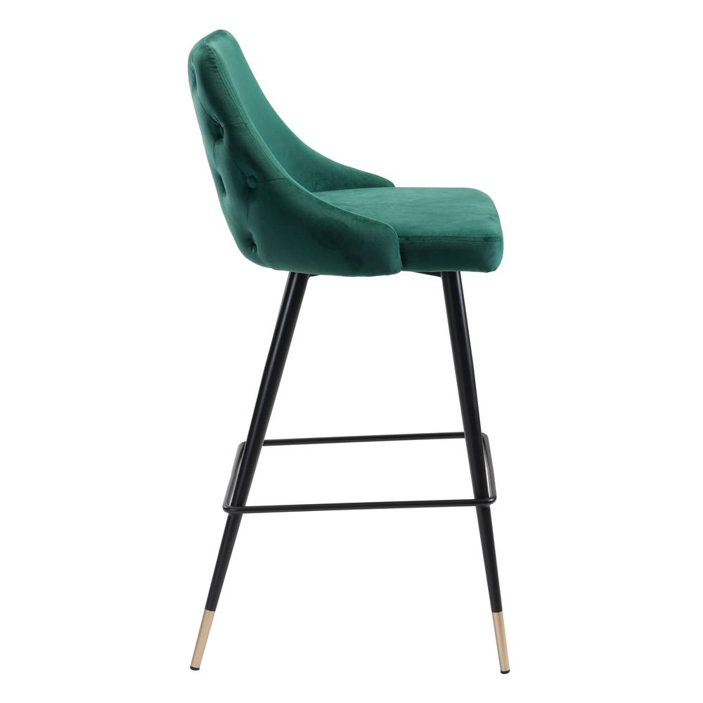 Piccolo Bar Chair, Green Velvet, Belen Kox. Picture 2