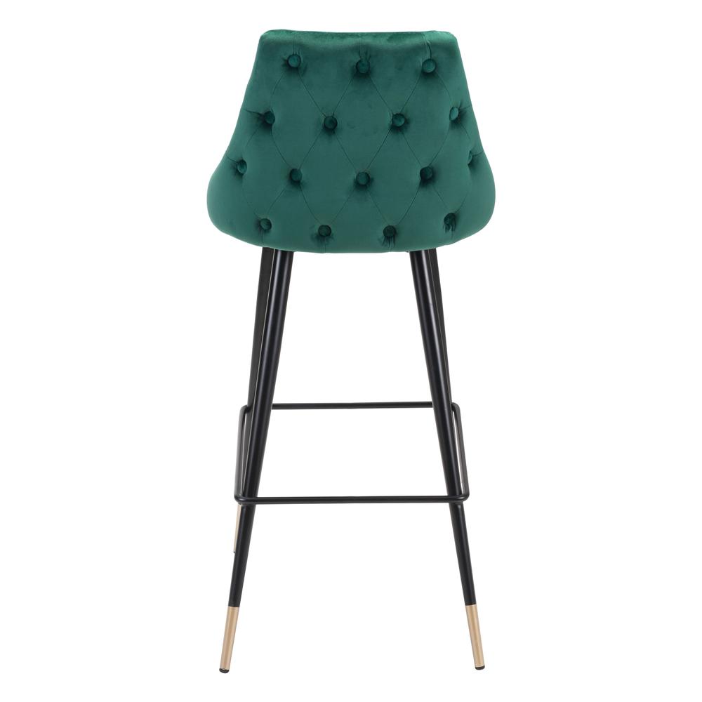 Piccolo Bar Chair, Green Velvet, Belen Kox. Picture 4