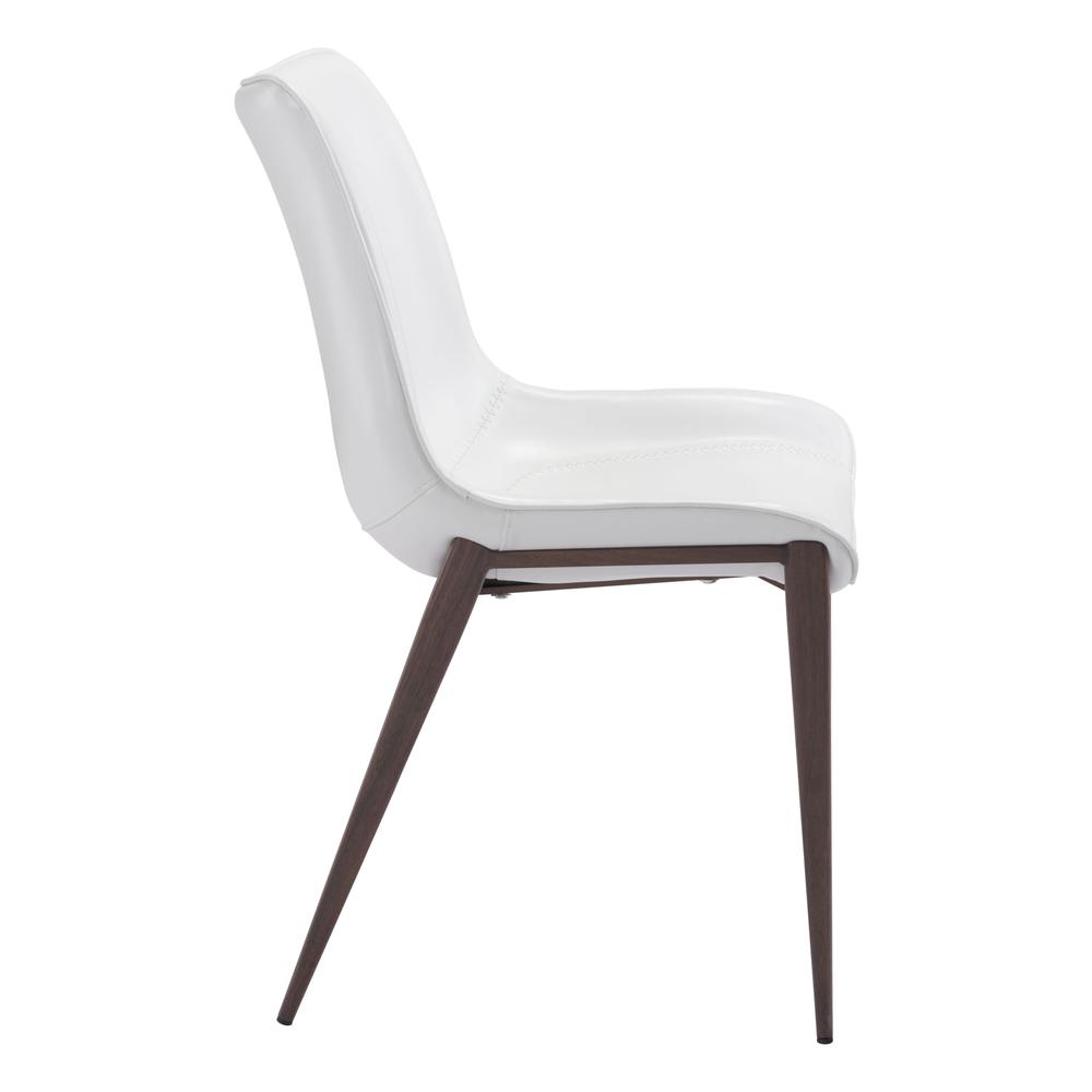 Magnus Dining Chair (Set of 2), White & Walnut, Belen Kox. Picture 2