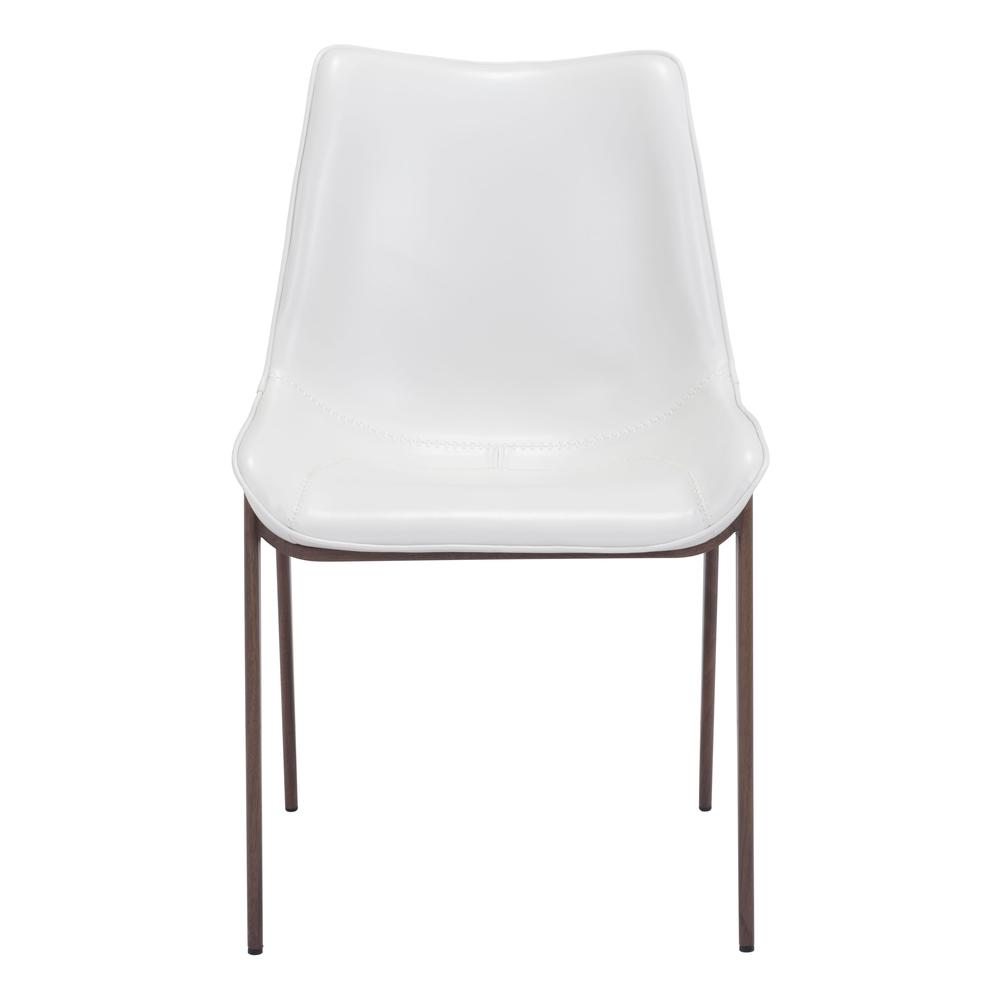 Magnus Dining Chair (Set of 2), White & Walnut, Belen Kox. Picture 3