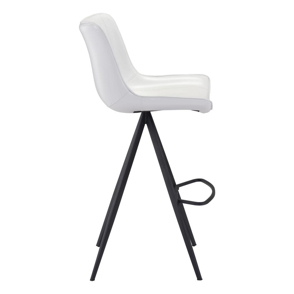 Aki Bar Chair (Set of 2), White & Black, Belen Kox. Picture 2