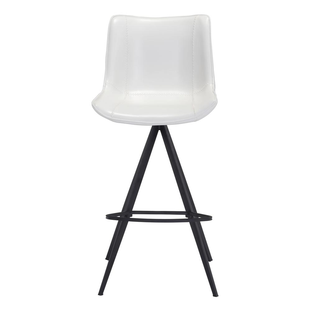 Aki Bar Chair (Set of 2), White & Black, Belen Kox. Picture 3