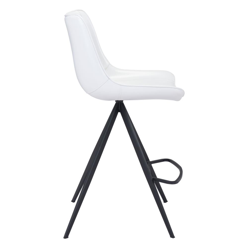 Aki Counter Chair (Set of 2), White & Black, Belen Kox. Picture 3