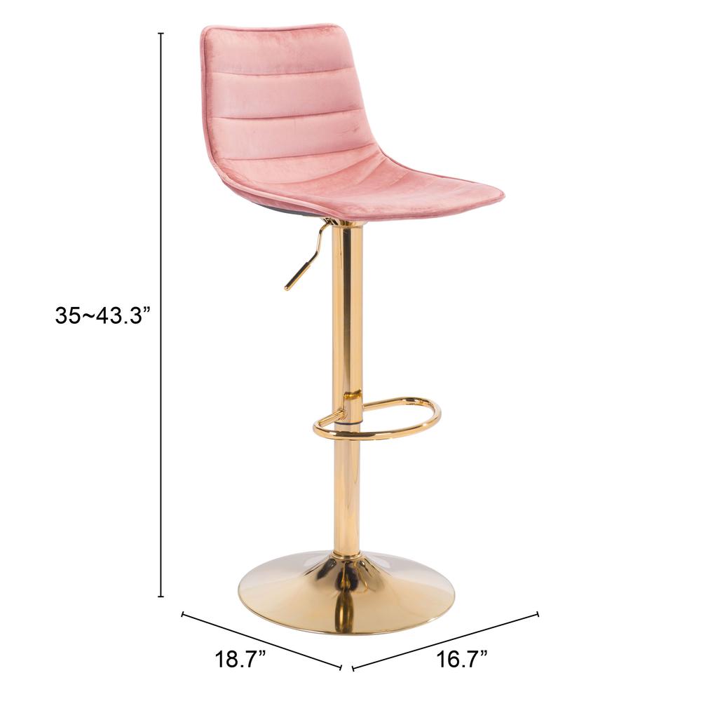Prima Barstool Pink. Picture 1