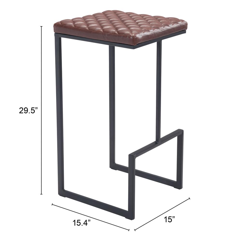 Element Barstool Brown. Picture 1