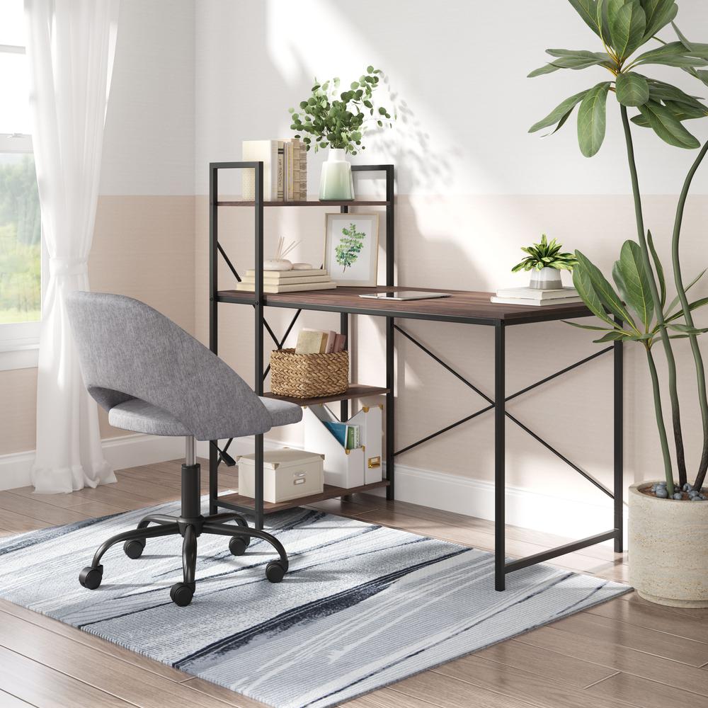 Bestar Talita 45W Small Desk in Storm Gray