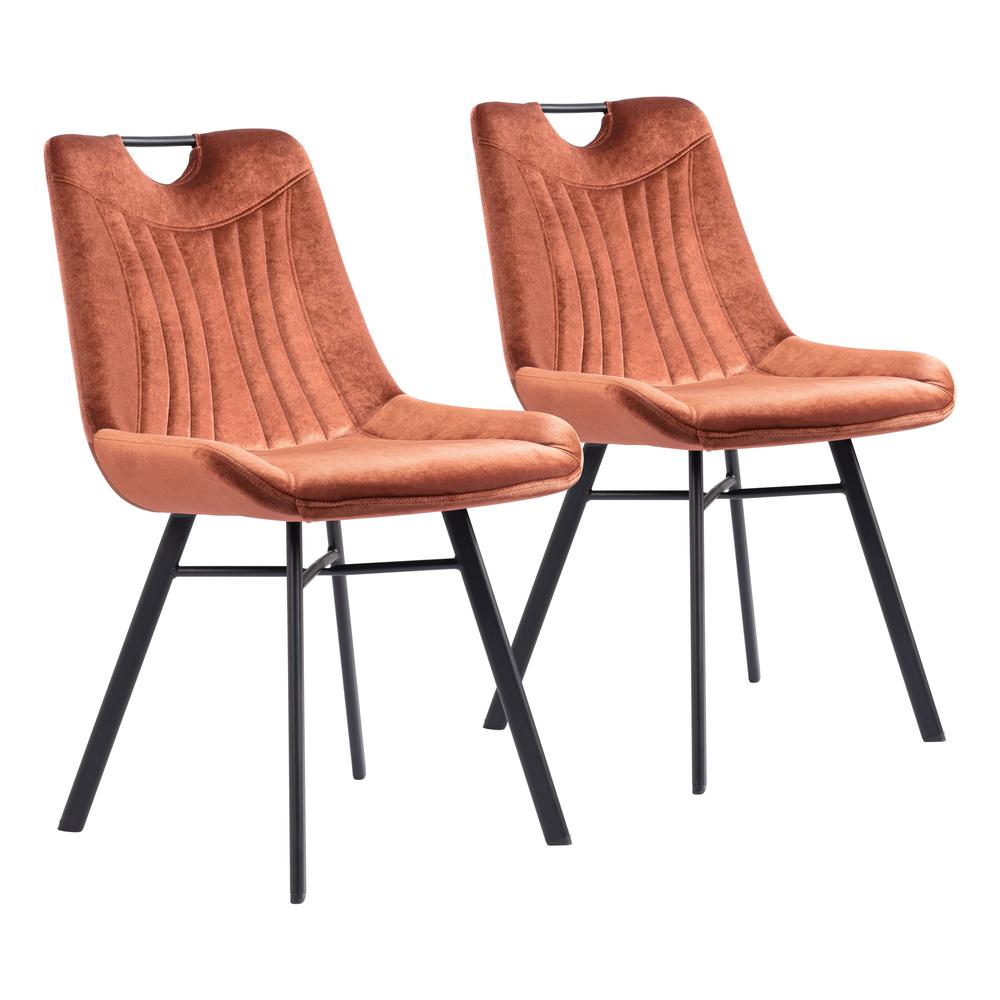 Tyler Dining Chair (Set of 2) Brown. Picture 1