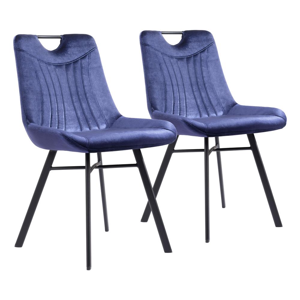 Tyler Dining Chair (Set of 2) Blue. Picture 1