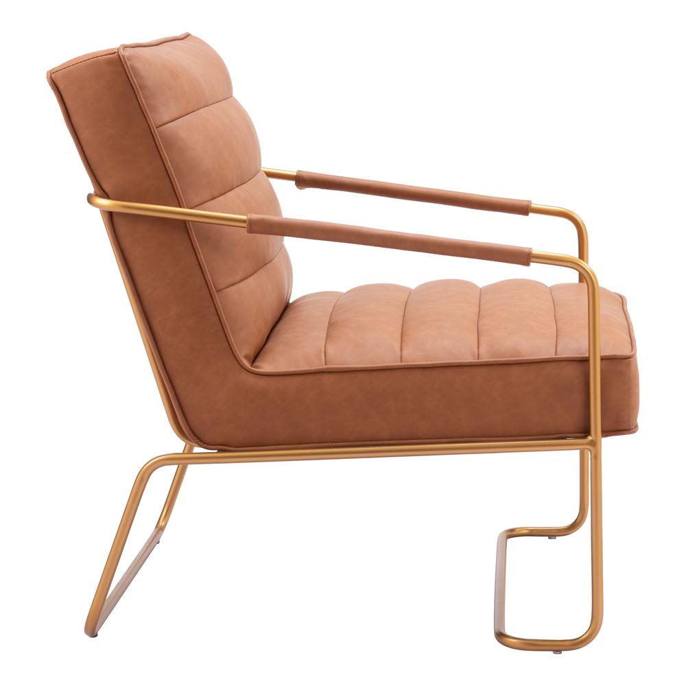 Dallas Accent Chair Vintage Brown. Picture 2