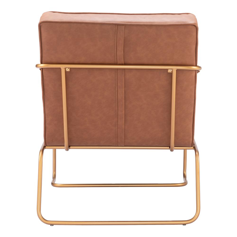 Dallas Accent Chair Vintage Brown. Picture 5