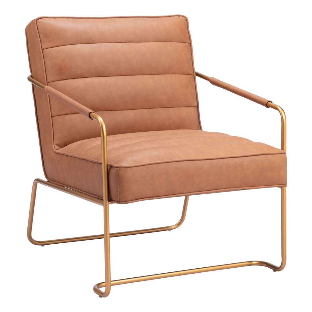 Dallas Accent Chair Vintage Brown. Picture 9