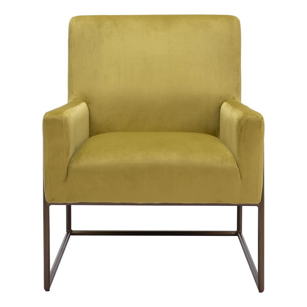 New York Accent Chair Olive Green. Picture 2