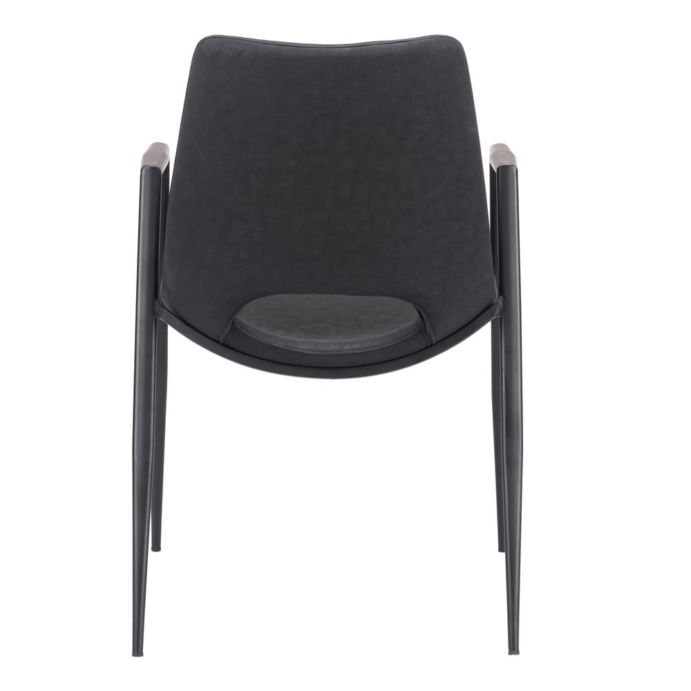 Desi Dining Chair (Set of 2) Black. Picture 2