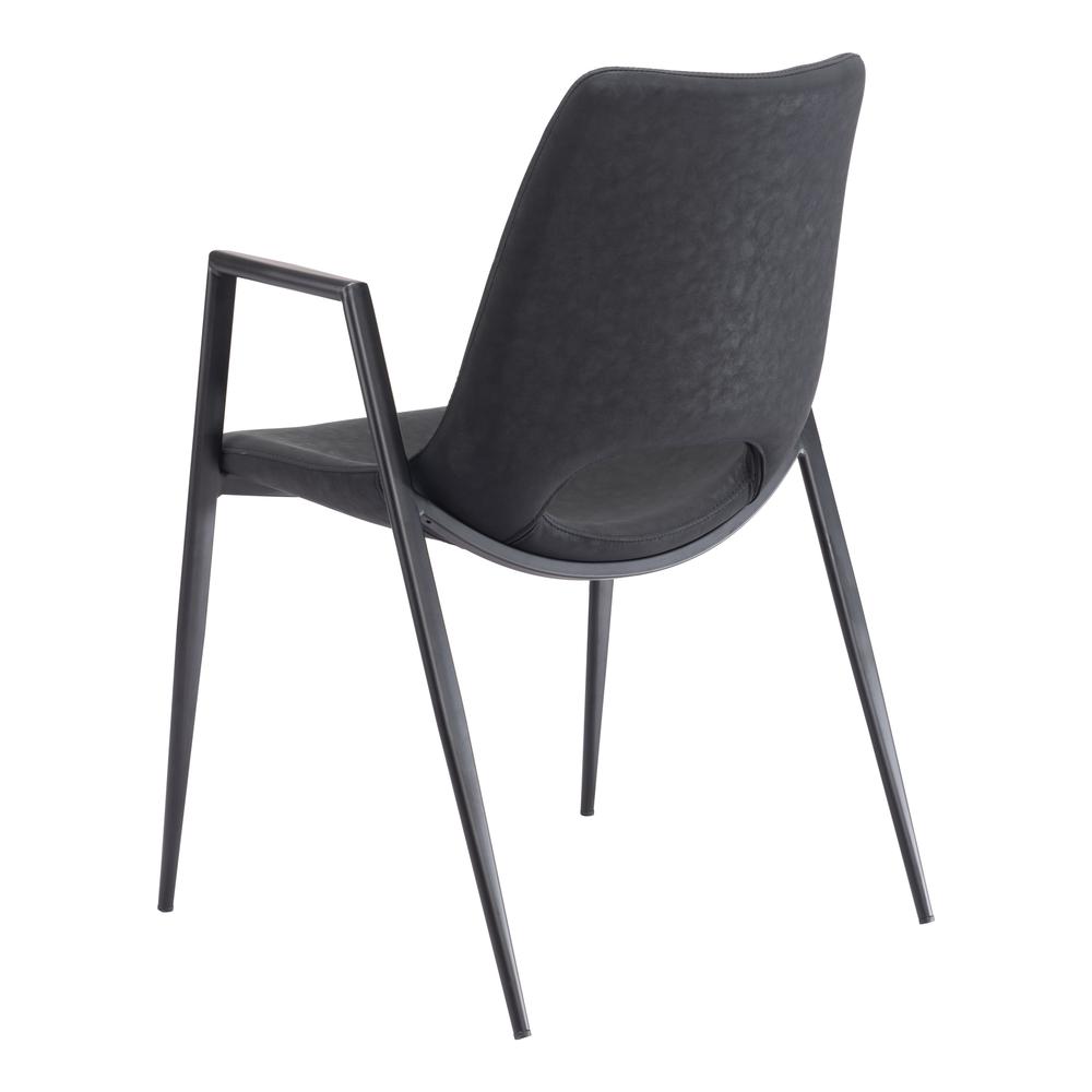 Desi Dining Chair (Set of 2) Black. Picture 3