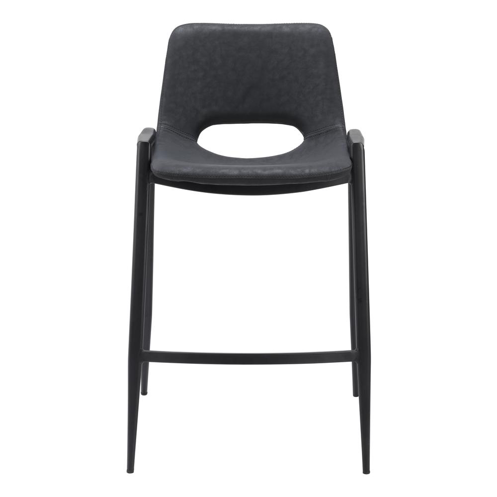 Desi Counter Stool (Set of 2) Black. Picture 5
