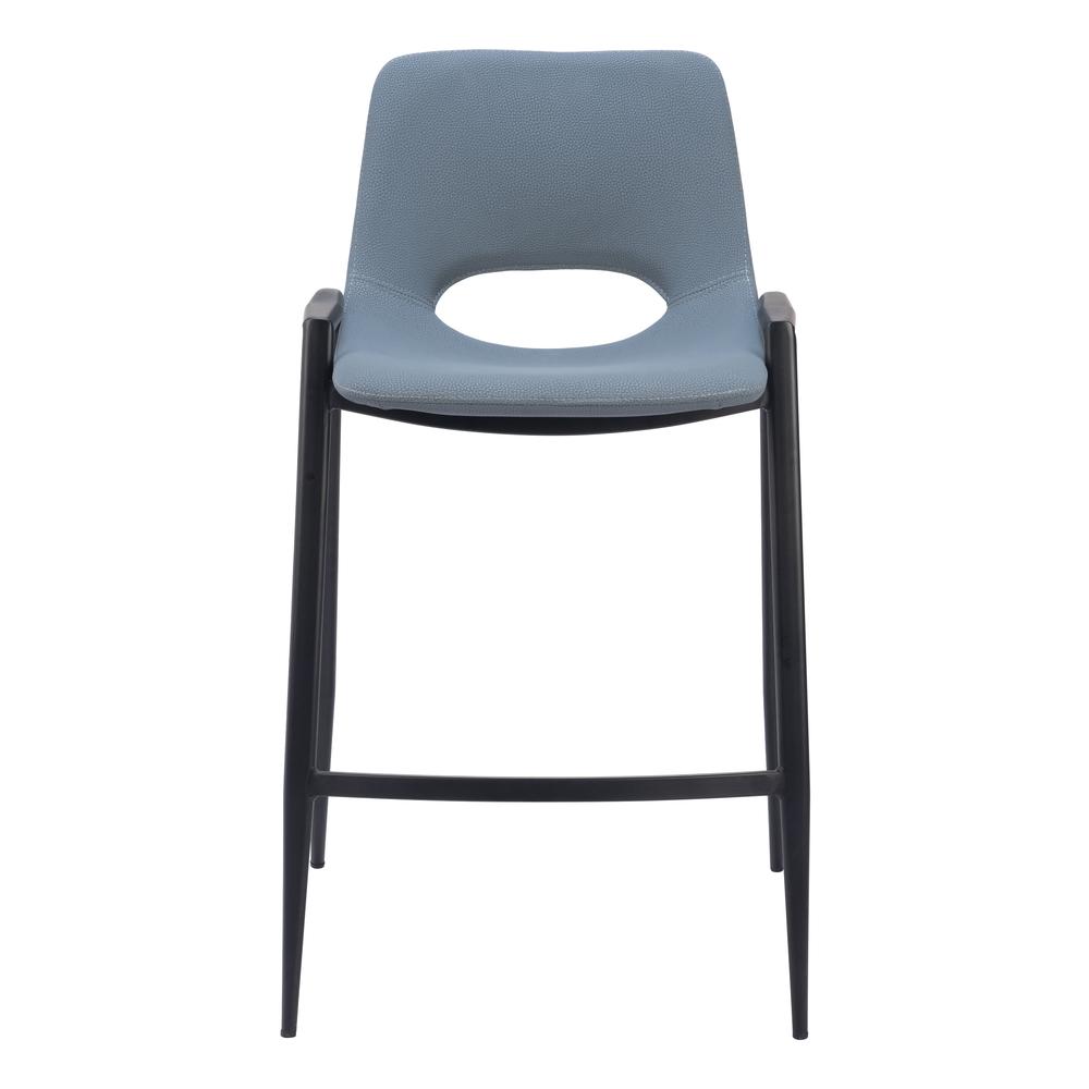 Desi Counter Stool (Set of 2) Blue. Picture 6