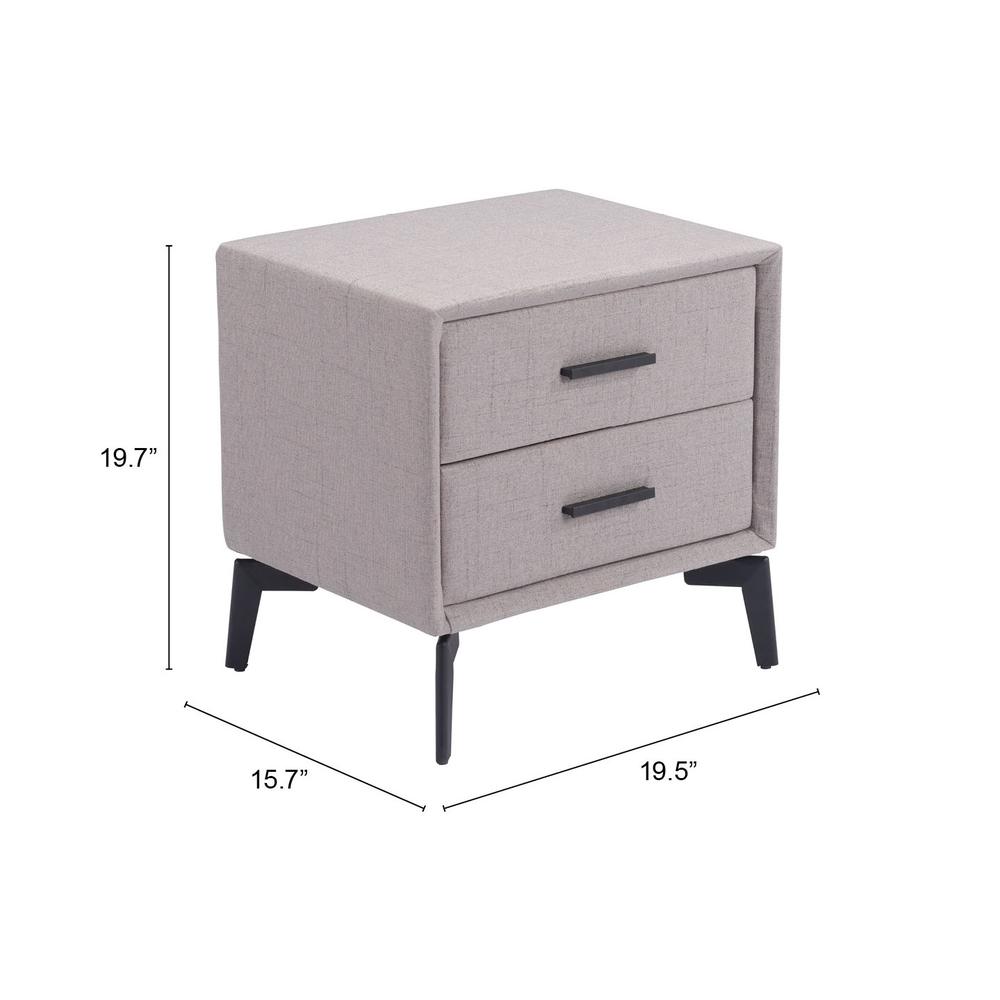 Halle Side Table Gray. Picture 11
