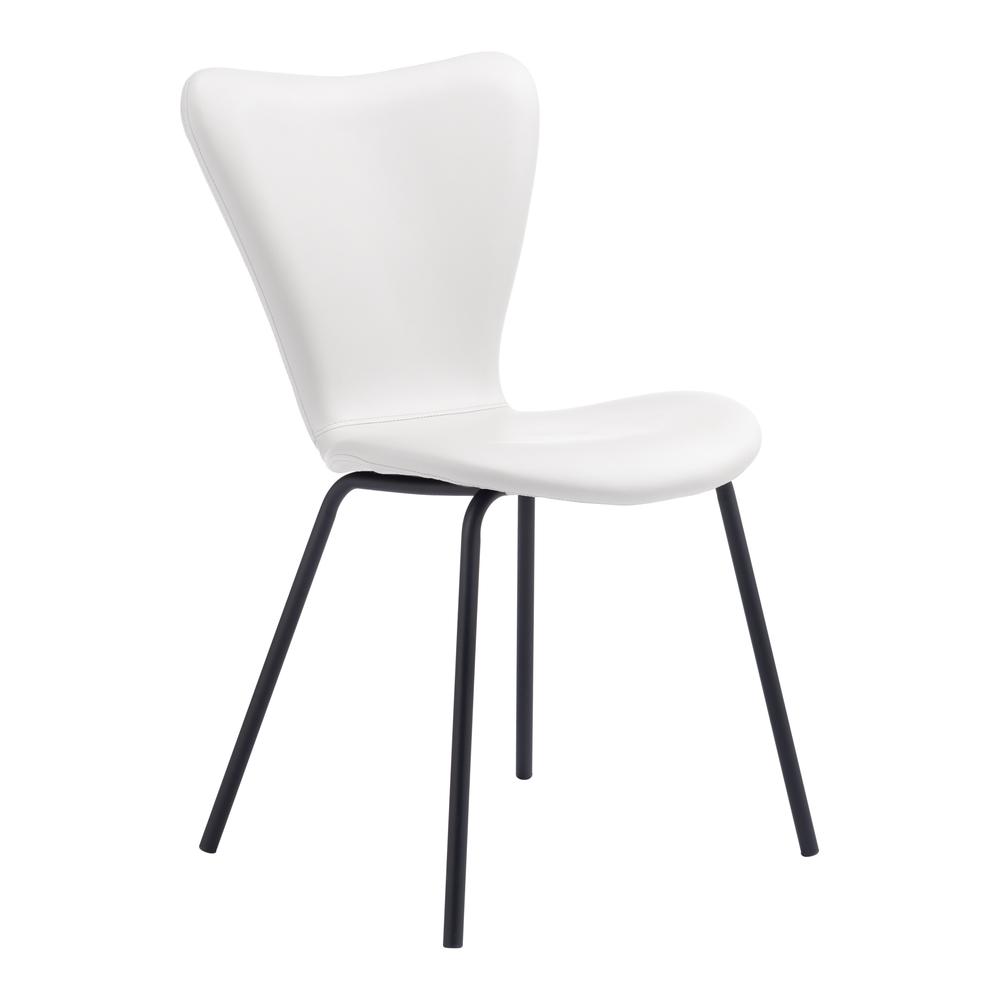 Torlo Dining Chair (Set of 2) White. Picture 2