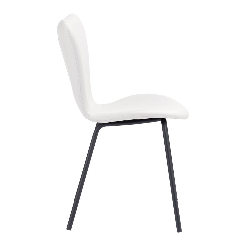 Torlo Dining Chair (Set of 2) White. Picture 3
