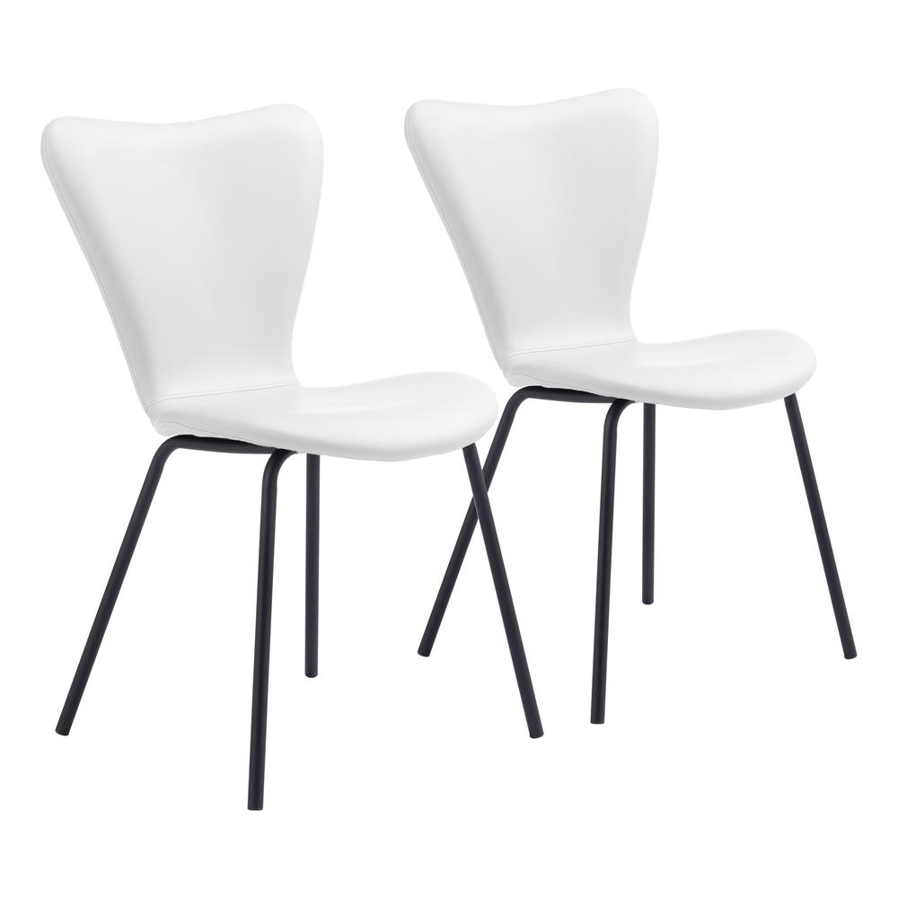 Torlo Dining Chair (Set of 2) White. Picture 10