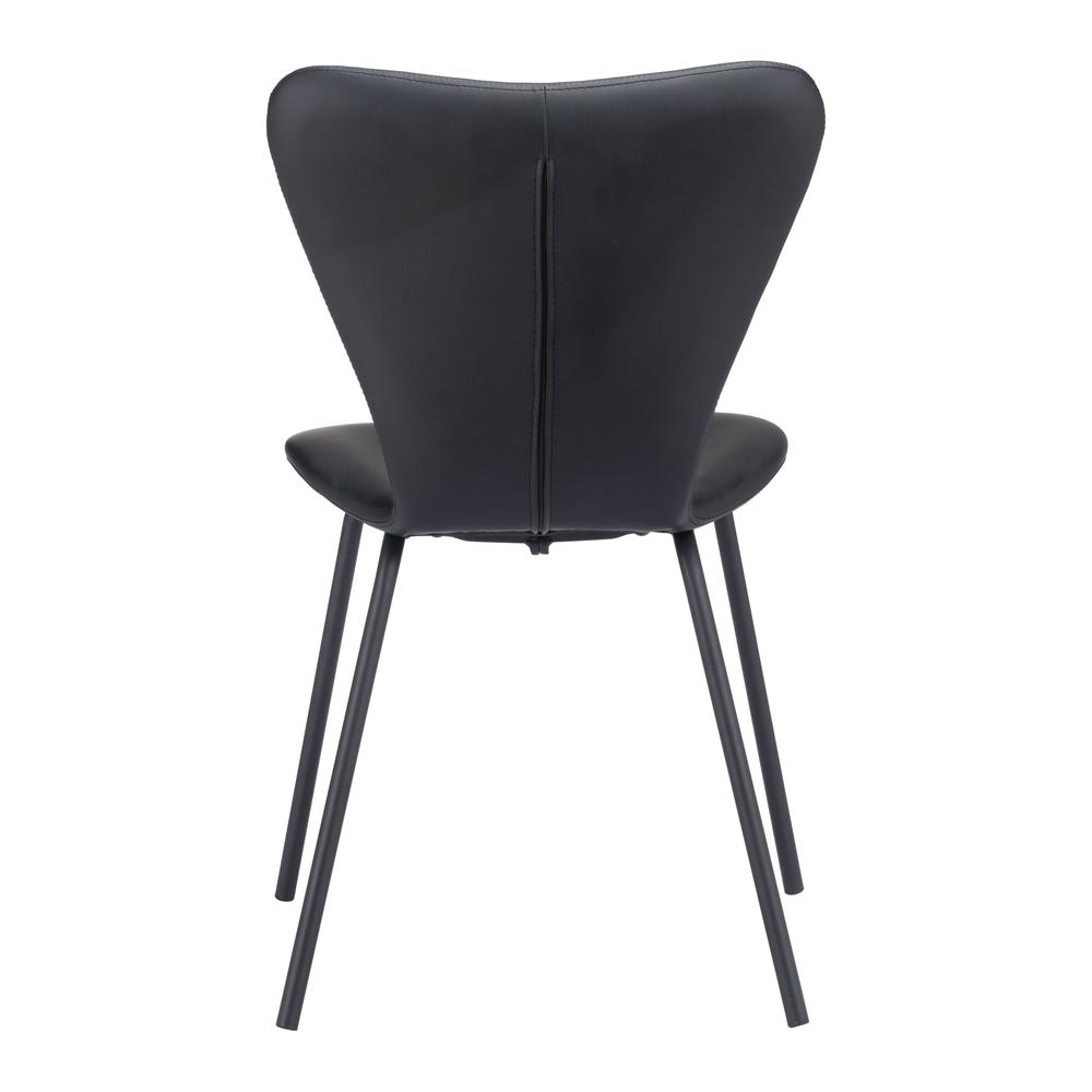 Torlo Dining Chair (Set of 2) Black. Picture 4