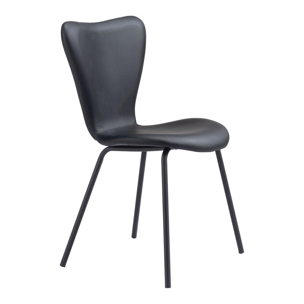 Torlo Dining Chair (Set of 2) Black. Picture 2