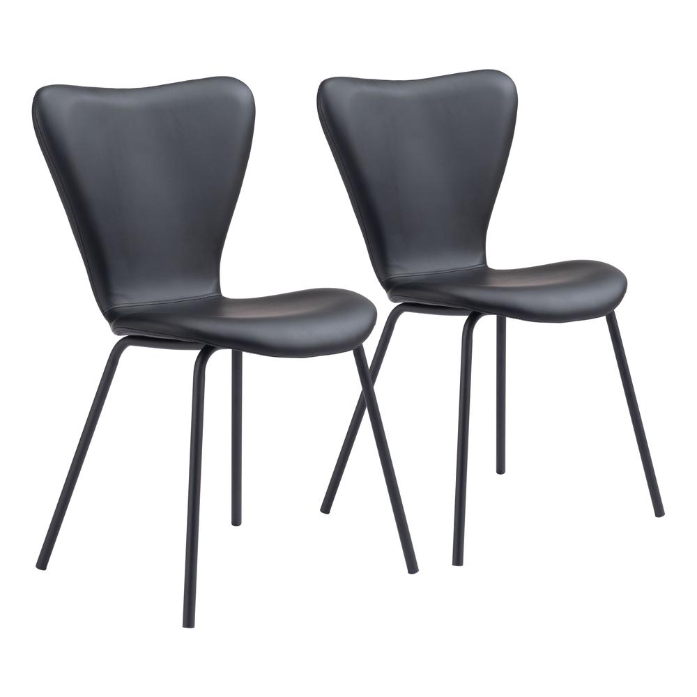 Torlo Dining Chair (Set of 2) Black. Picture 10