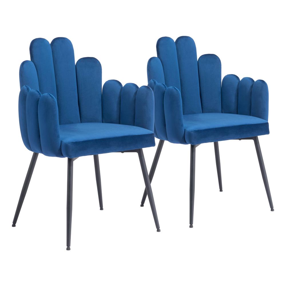 Noosa Dining Chair (Set of 2) Navy Blue. Picture 10