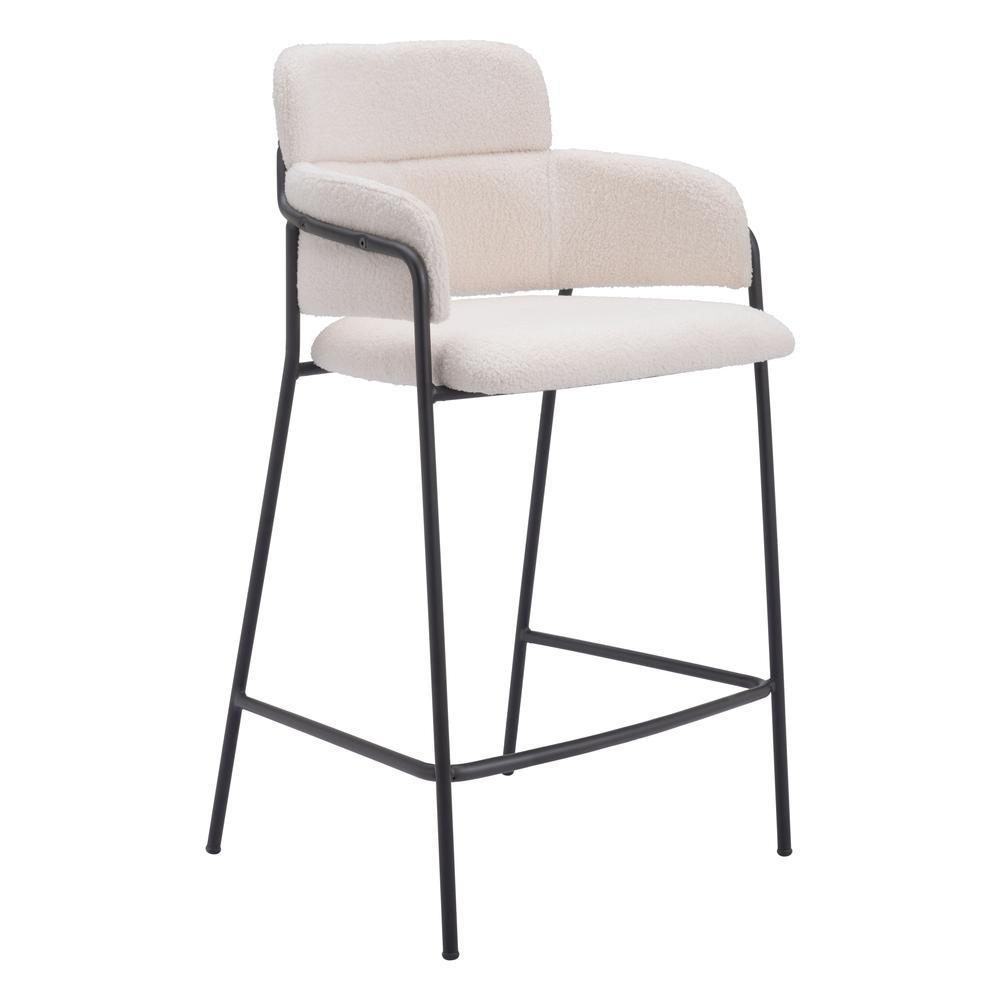Marcel Counter Stool (Set of 2) Cream. Picture 3