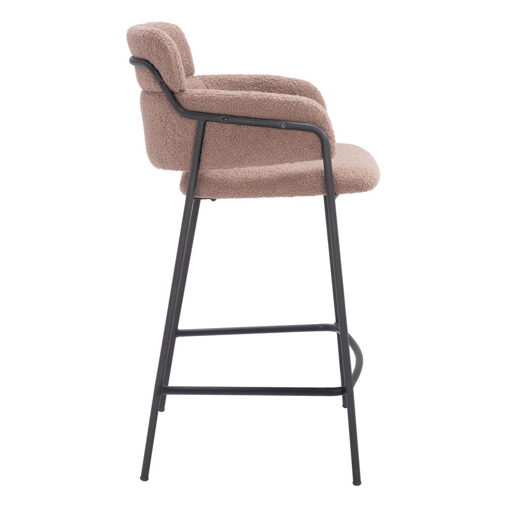 Marcel Counter Stool (Set of 2) Brown. Picture 4