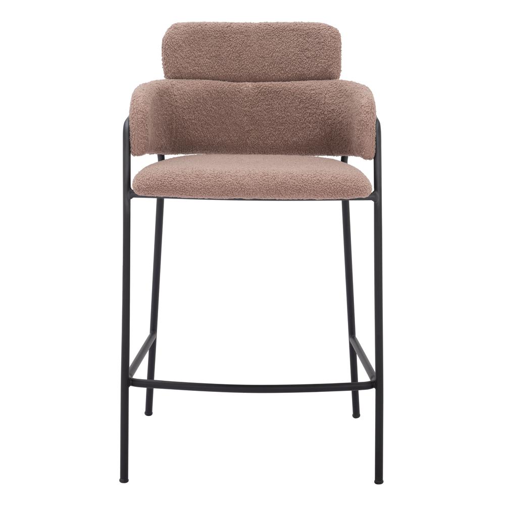 Marcel Counter Stool (Set of 2) Brown. Picture 2
