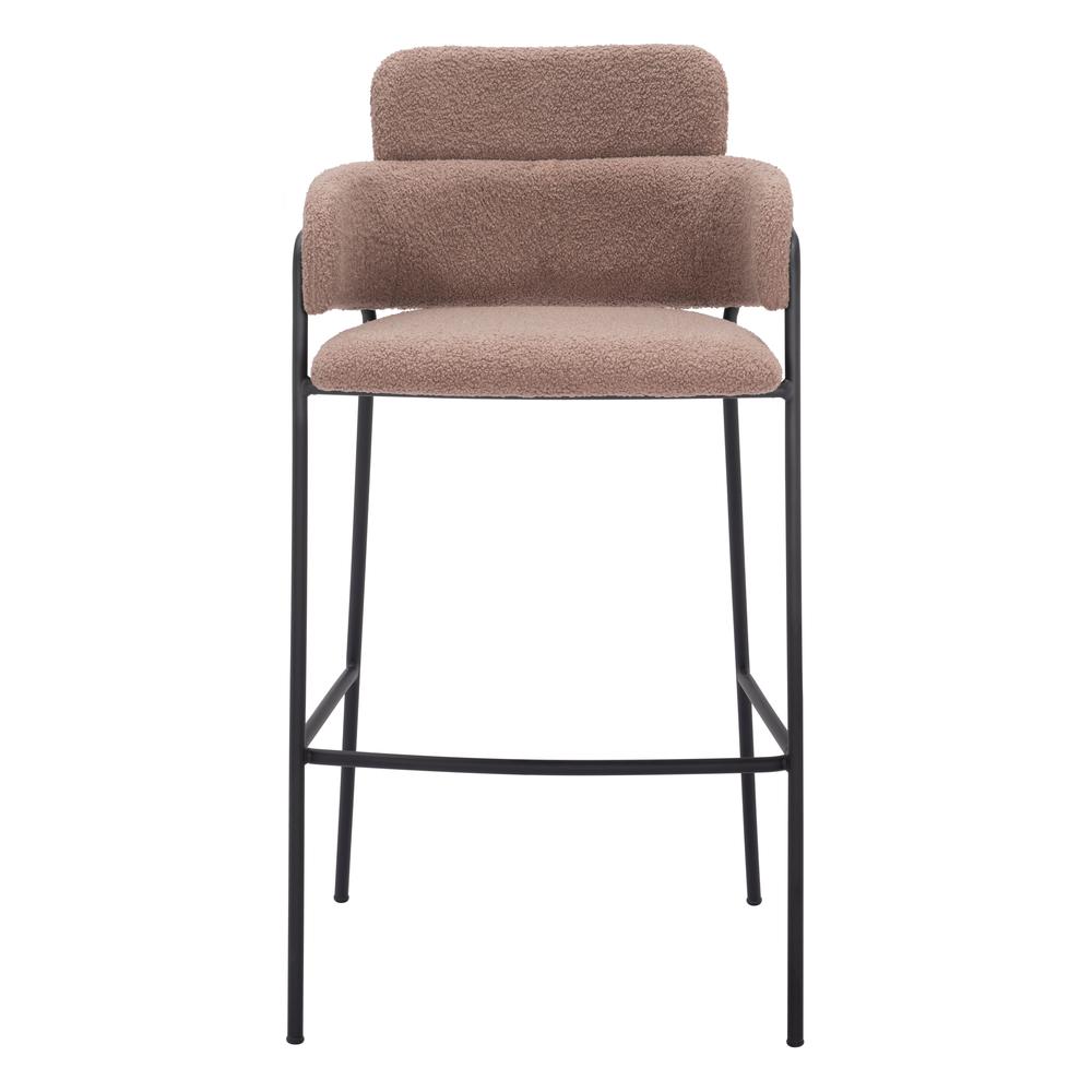 Marcel Barstool (Set of 2) Brown. Picture 1