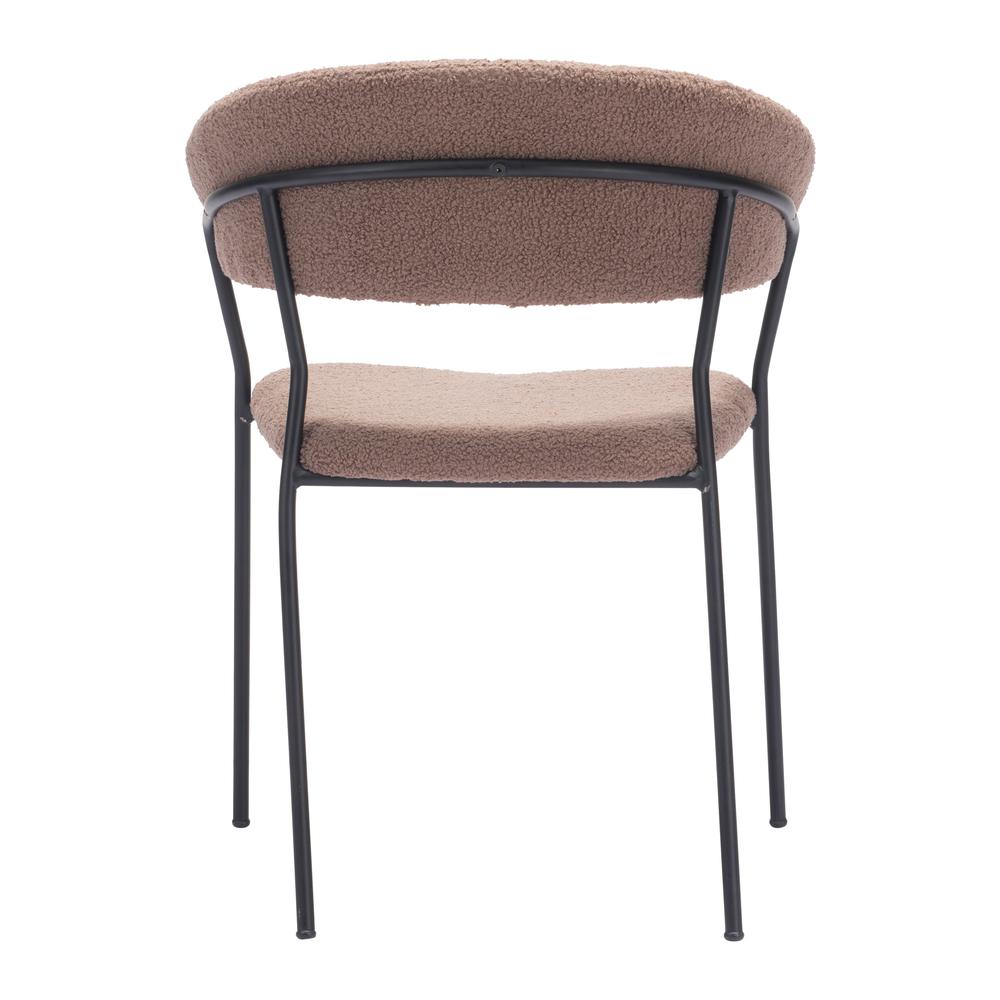 Josephine Dining Chair (Set of 2) Brown. Picture 7