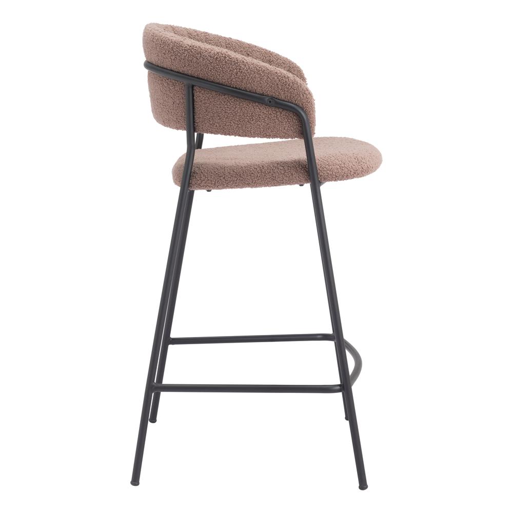 Josephine Counter Stool (Set of 2) Brown. Picture 3