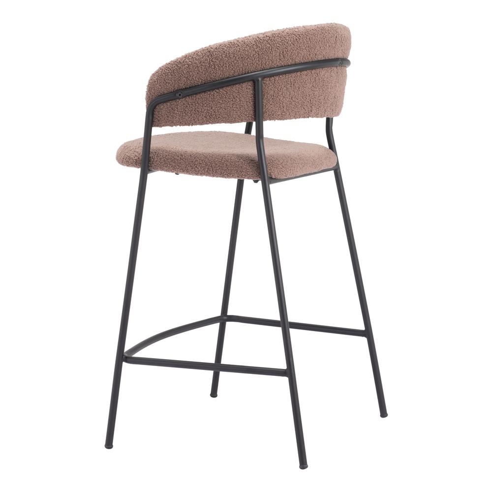 Josephine Counter Stool (Set of 2) Brown. Picture 1