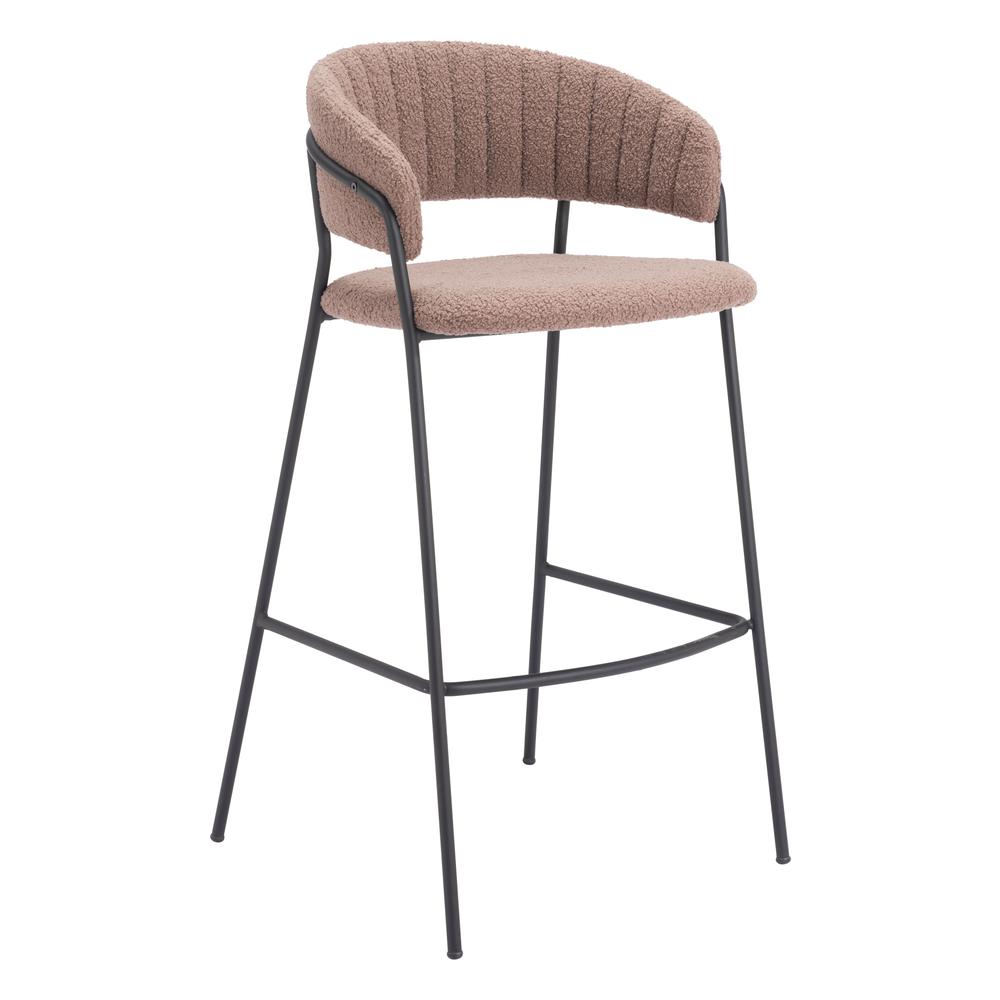 Josephine Barstool (Set of 2) Brown. Picture 1