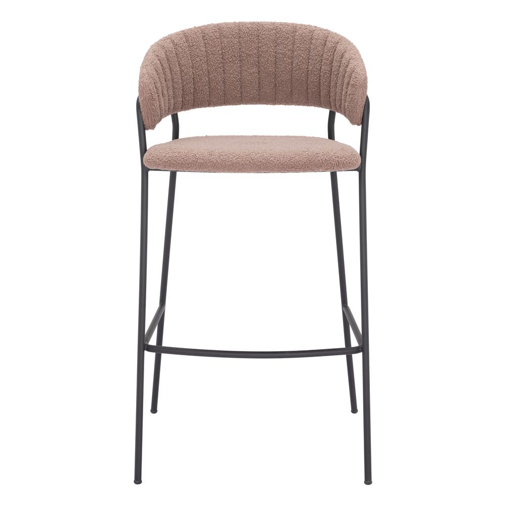 Josephine Barstool (Set of 2) Brown. Picture 4