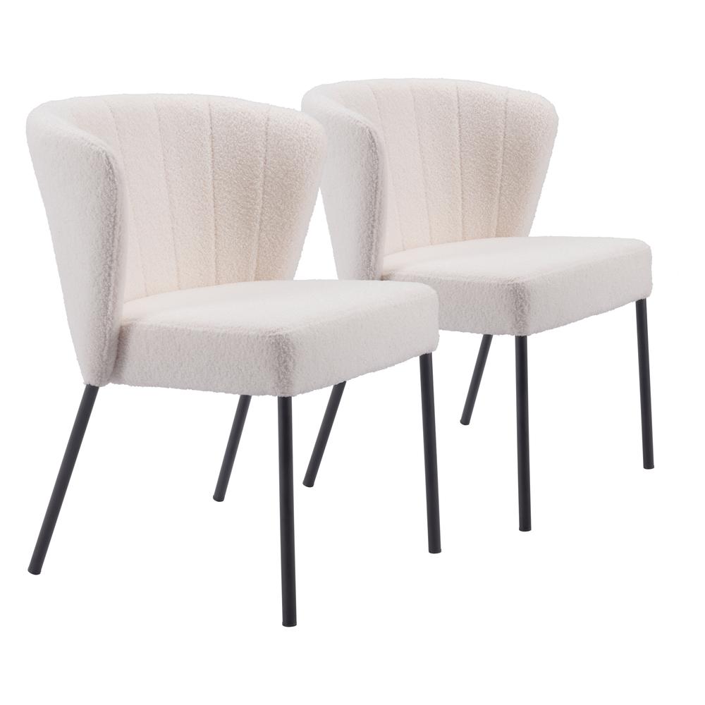 Aimee Dining Chair (Set of 2) Cream. Picture 4