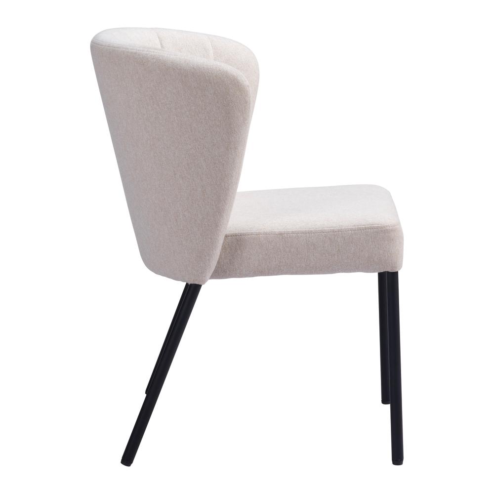 Aimee Dining Chair (Set of 2) Beige. Picture 6