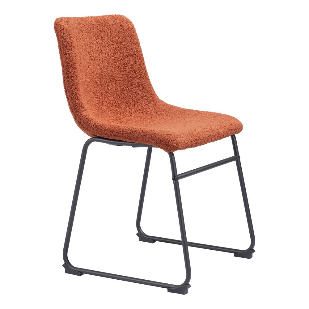 Smart Dining Chair (Set of 2) Burnt Orange. Picture 8