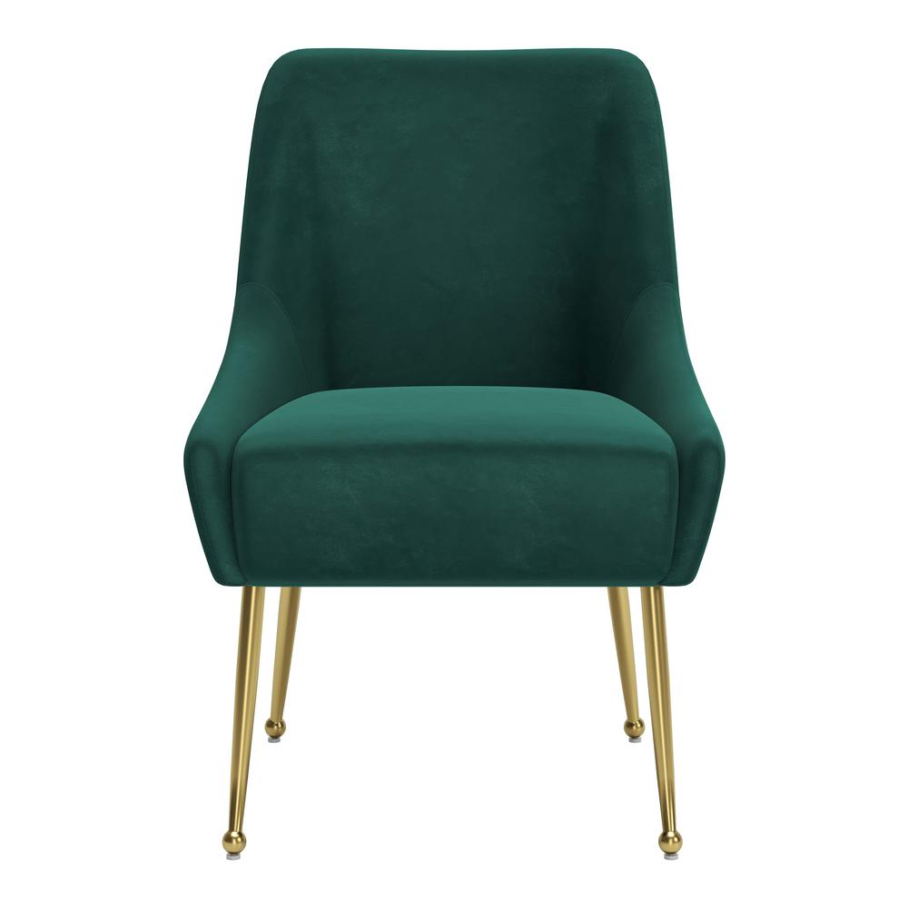 Maxine Dining Chair Green & Gold. Picture 7