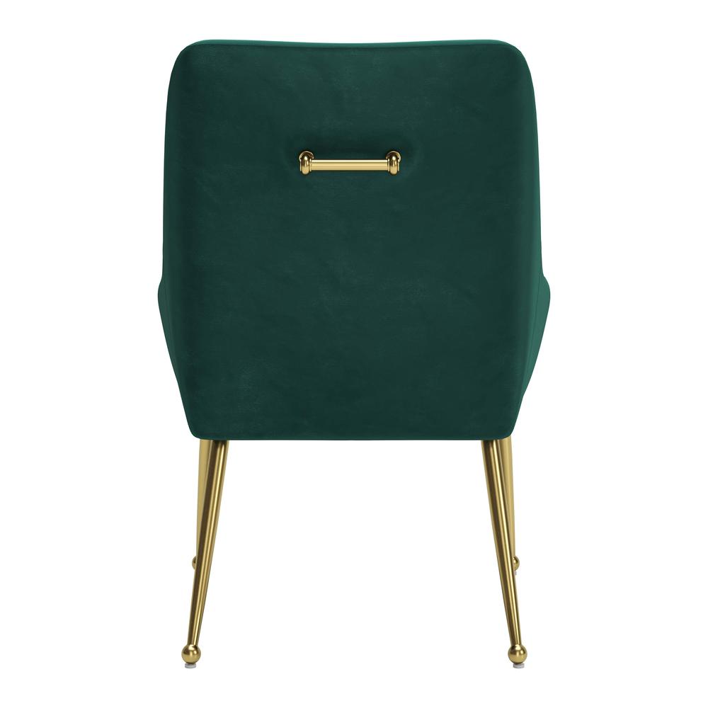 Maxine Dining Chair Green & Gold. Picture 4