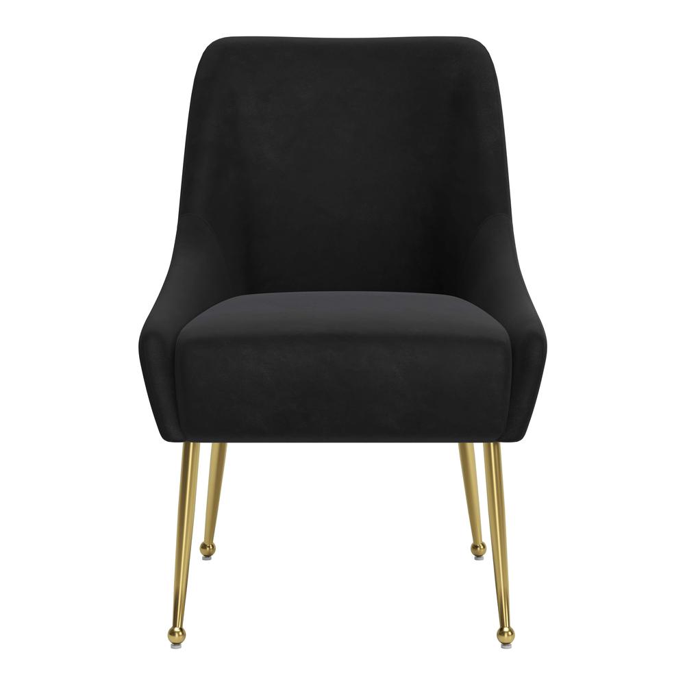 Maxine Dining Chair Black & Gold. Picture 9