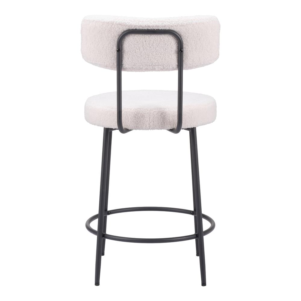 Blanca Counter Stool (Set of 2) Ivory. Picture 6