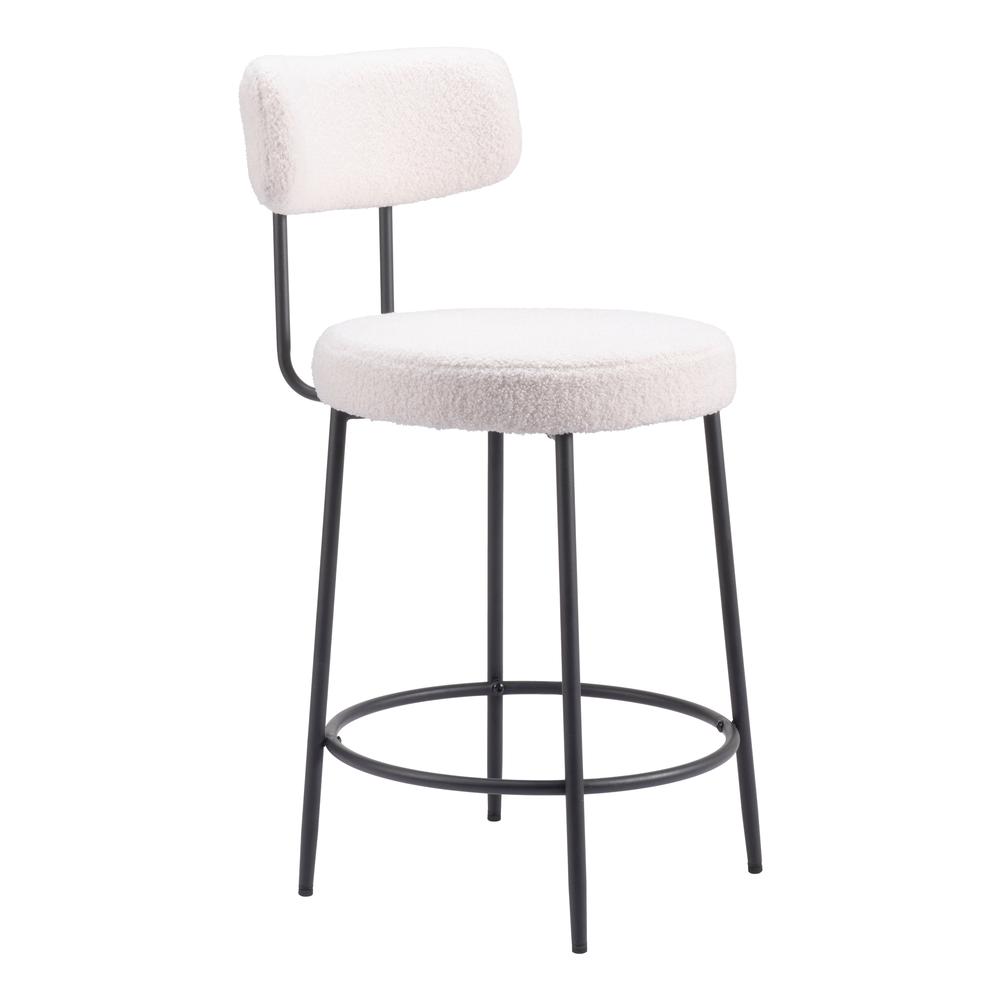Blanca Counter Stool (Set of 2) Ivory. Picture 10