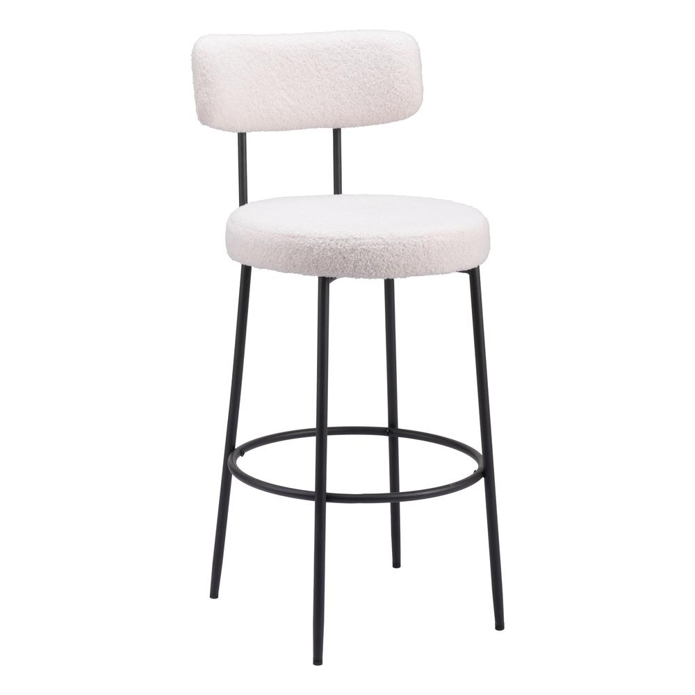 Blanca Barstool (Set of 2) Ivory. Picture 1